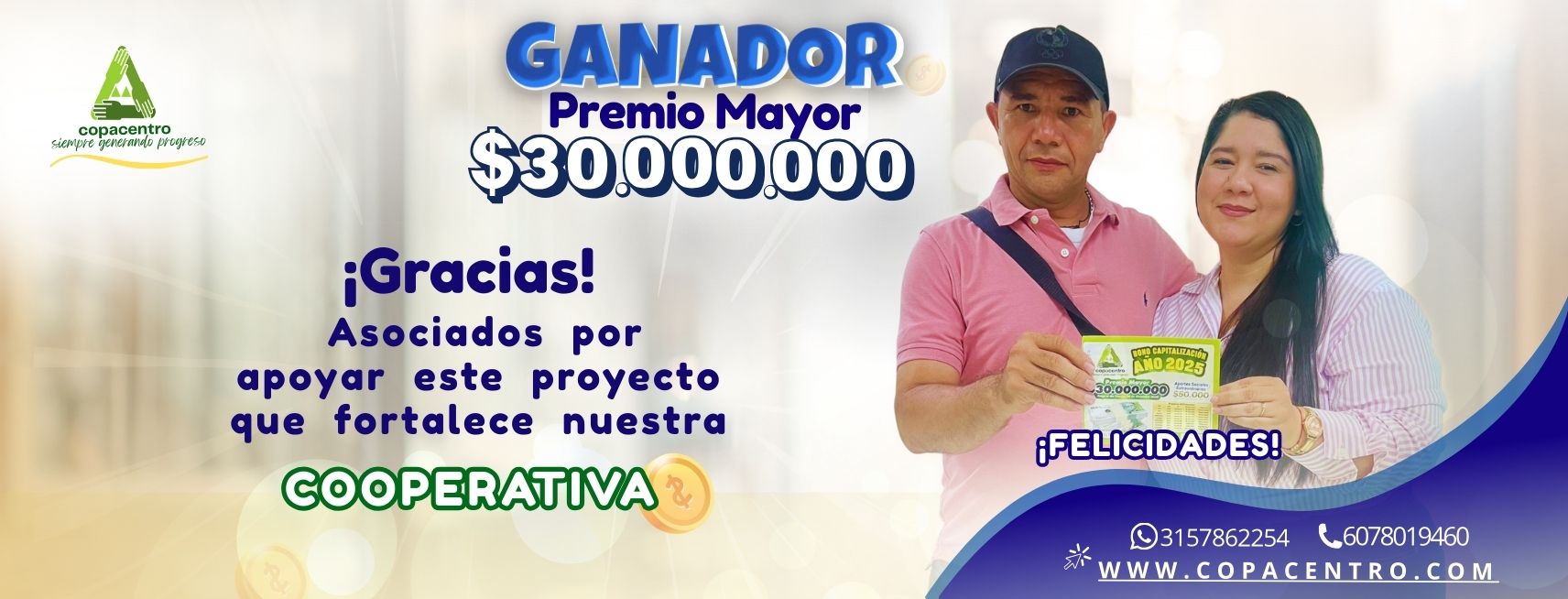 Ganador Sorteo Diciembre